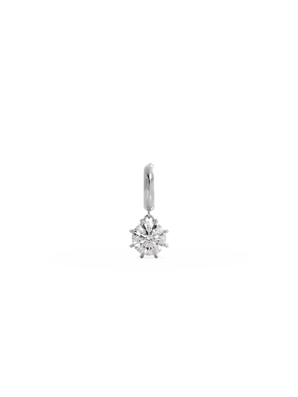 Round Diamond Bespoke Pendant - View