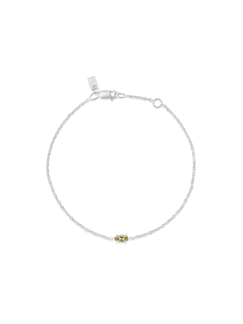 Birthstone Marquise Bracelet - View