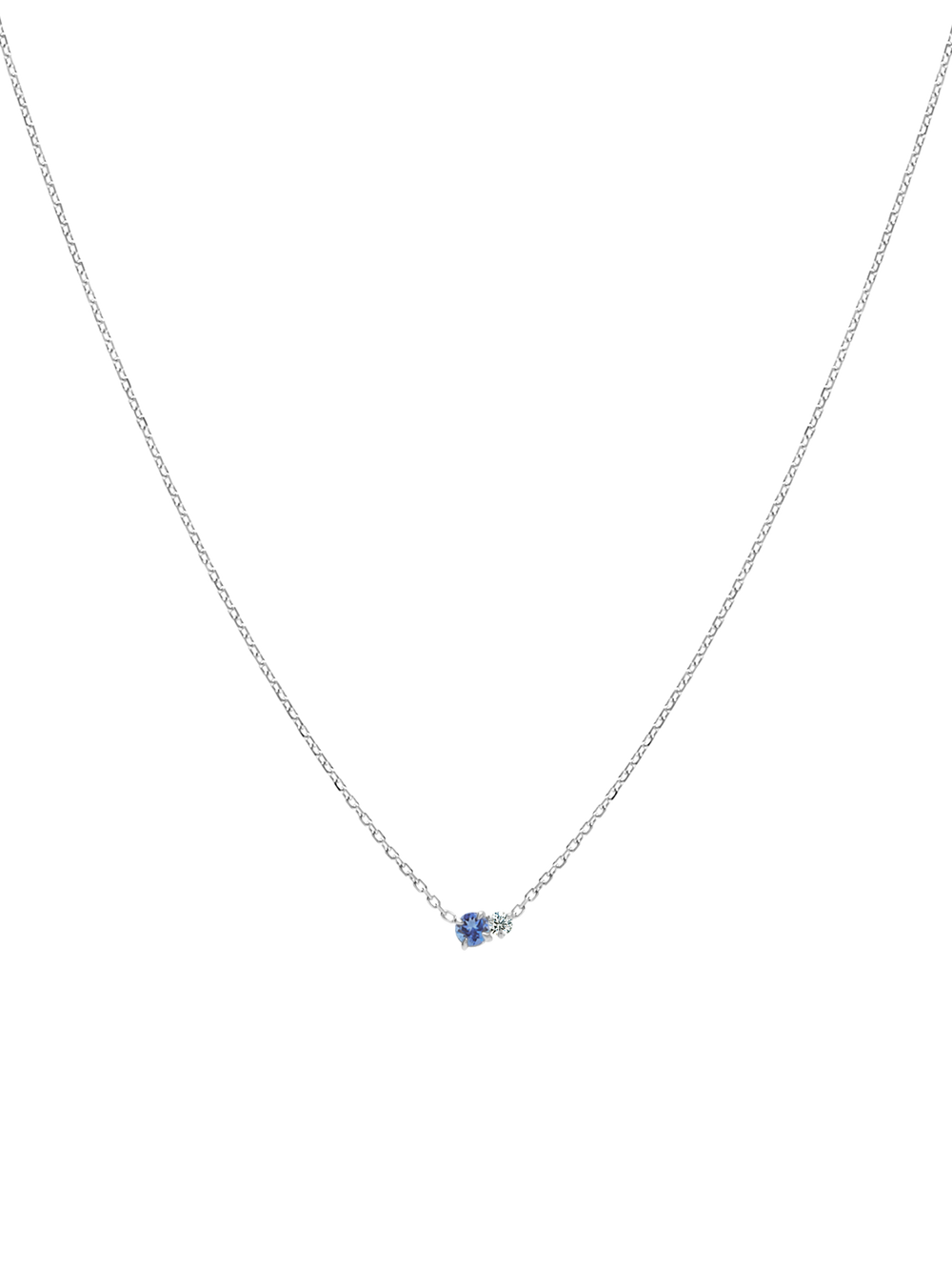 Duo Gem Necklace - View