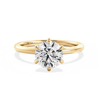 0.60ct Round Ceremonial Solitaire Ring