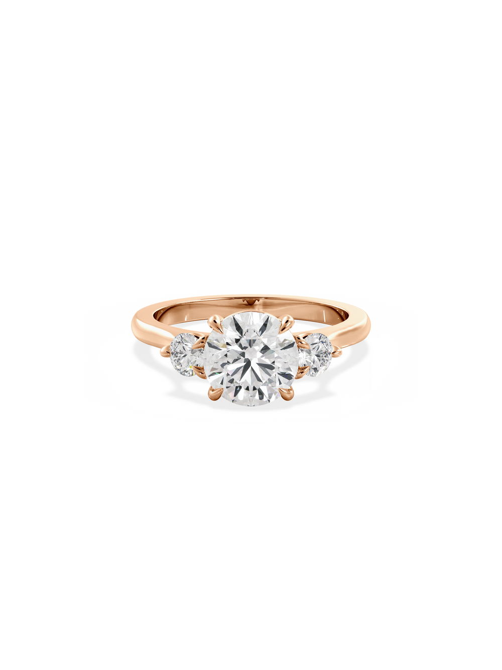 Round Cosmic Trio Ring - View