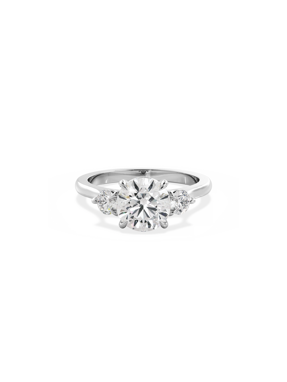 Round Cosmic Trio Ring - View