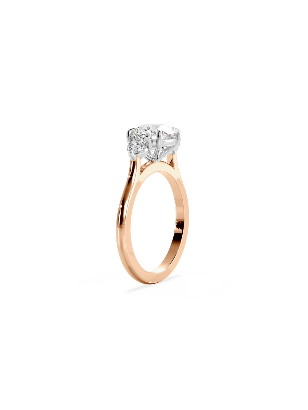Round Cosmic Trio Ring - View
