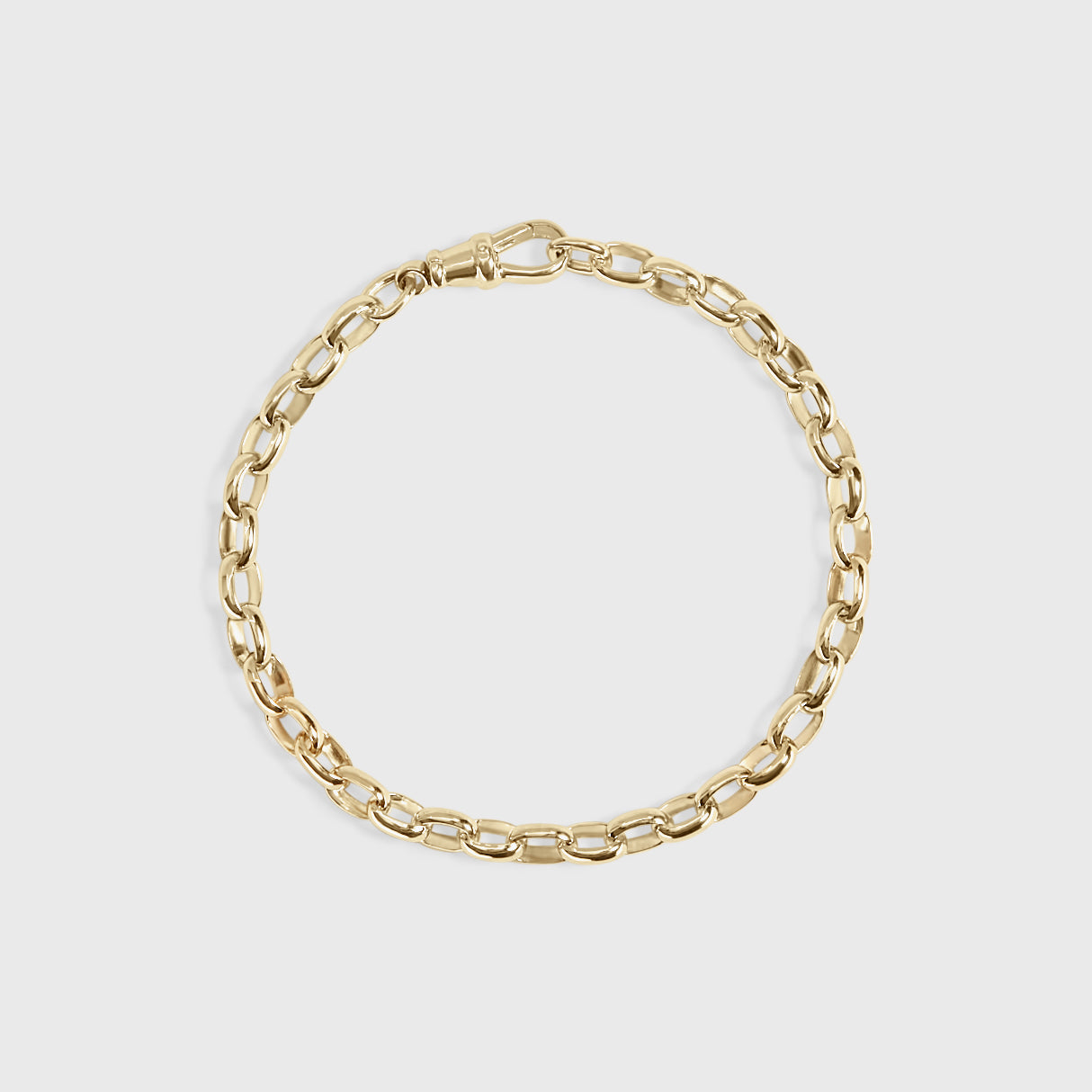 Oval Belcher Bracelet