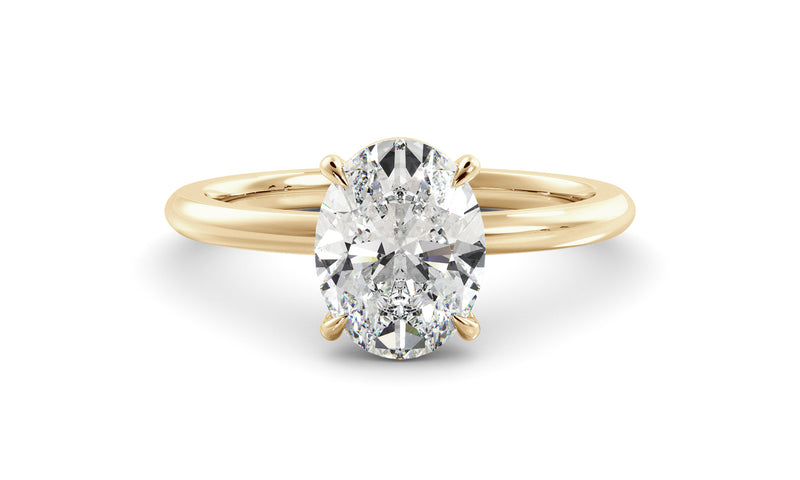 Oval Ceremonial Solitaire