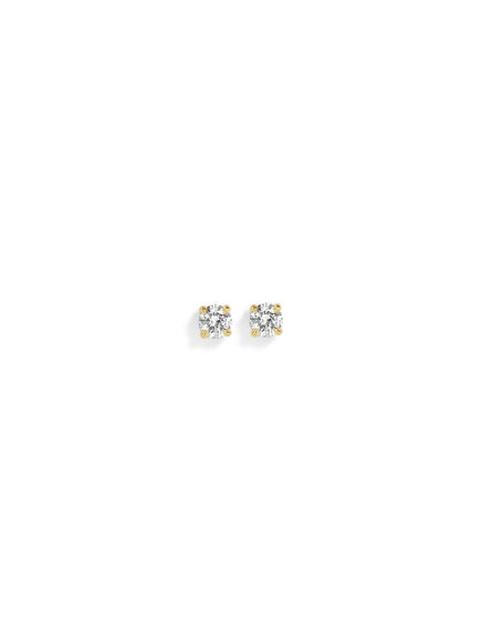 Round Diamond Studs