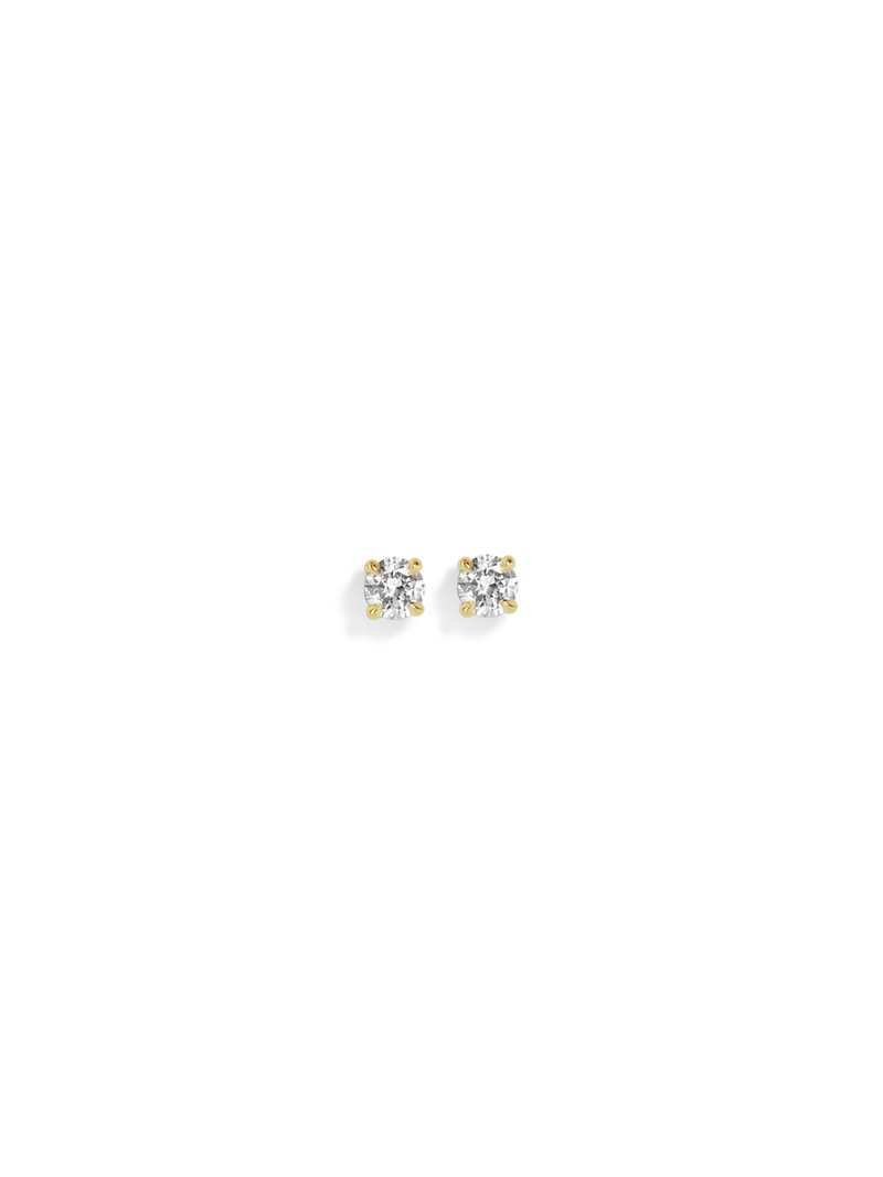 Round Diamond Studs