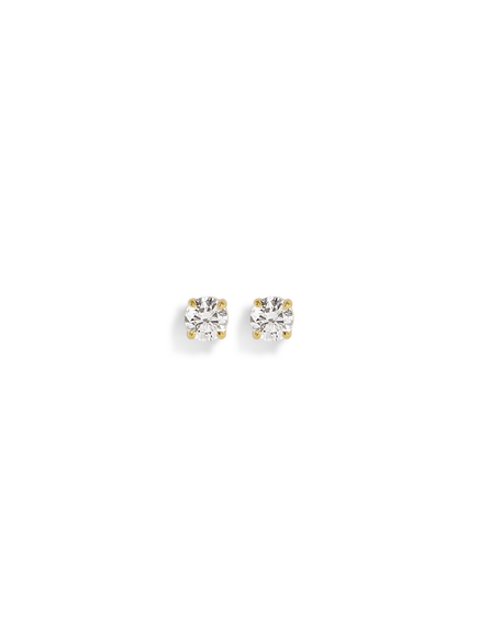 Round Diamond Studs