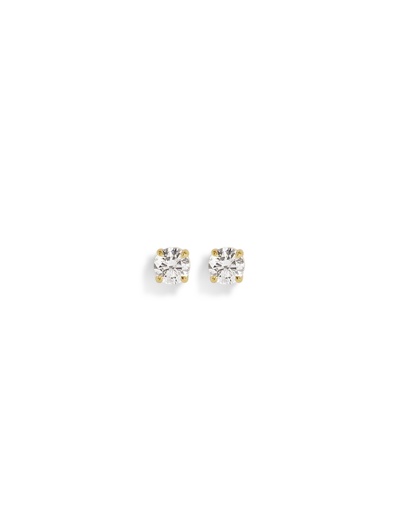 Round Diamond Studs