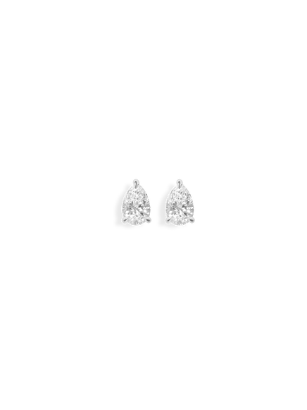 Pear Diamond Studs