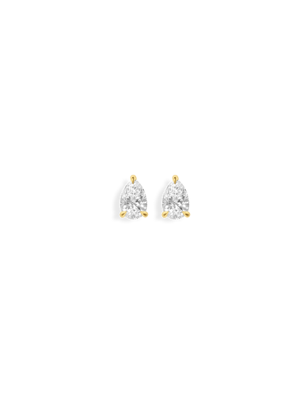 Pear Diamond Studs