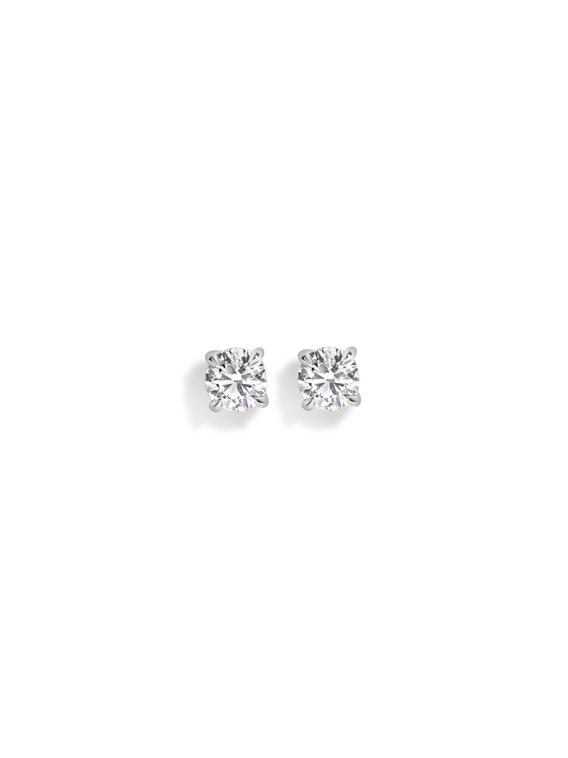 Round Diamond Studs
