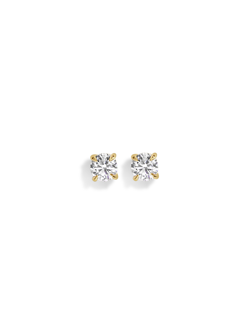 Round Diamond Studs