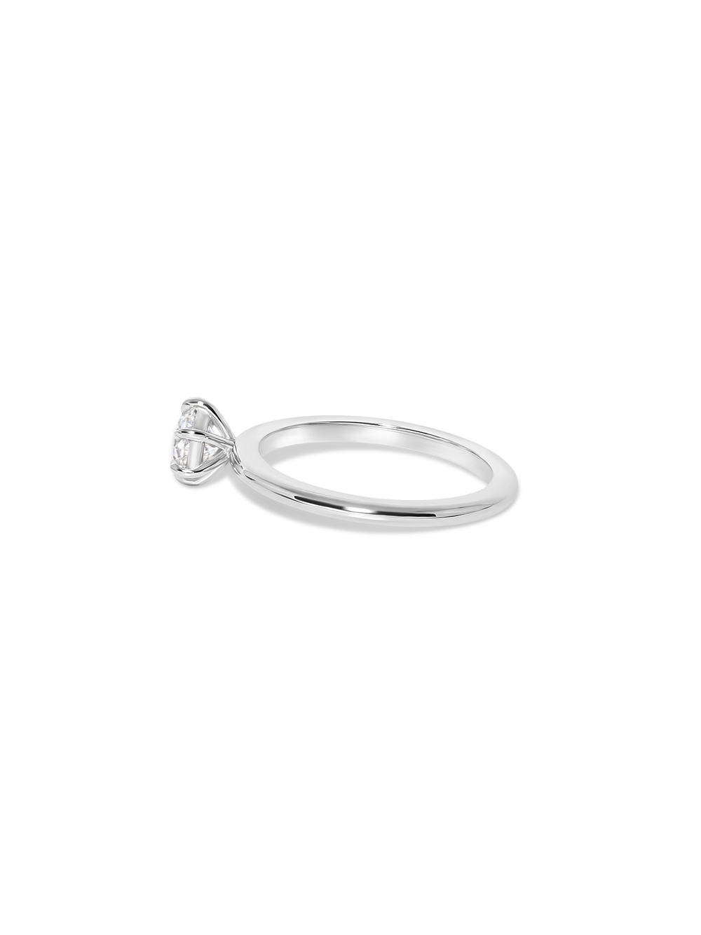 0.60ct Round Ceremonial Solitaire Ring - View 