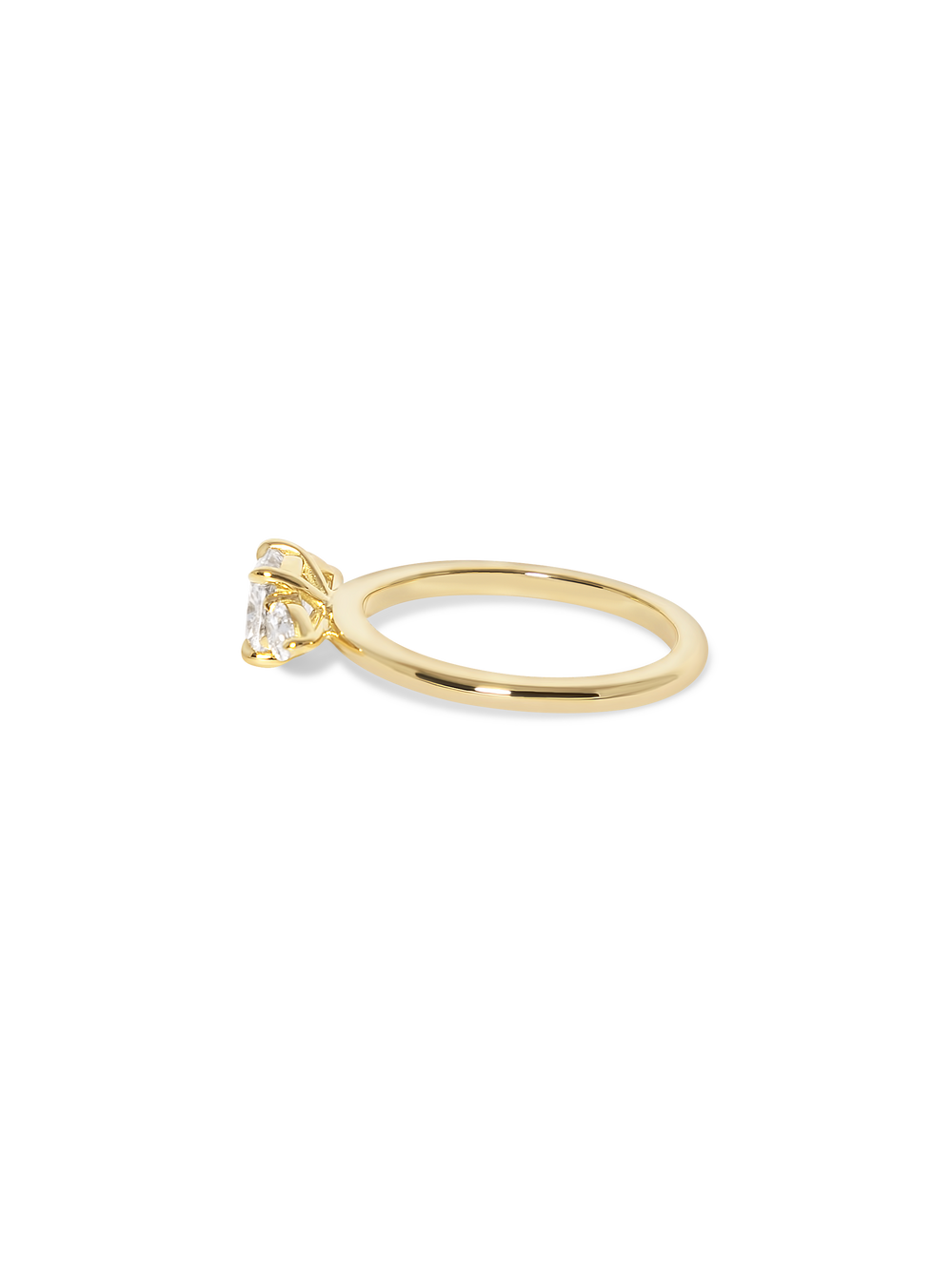 0.83ct Cushion Amira Ring - View 