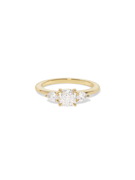 0.83ct Cushion Amira Ring