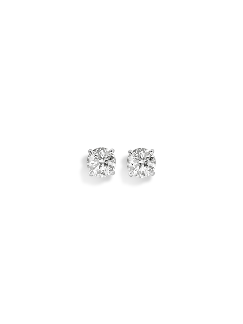 Round Diamond Studs