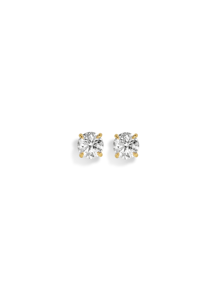 Round Diamond Studs