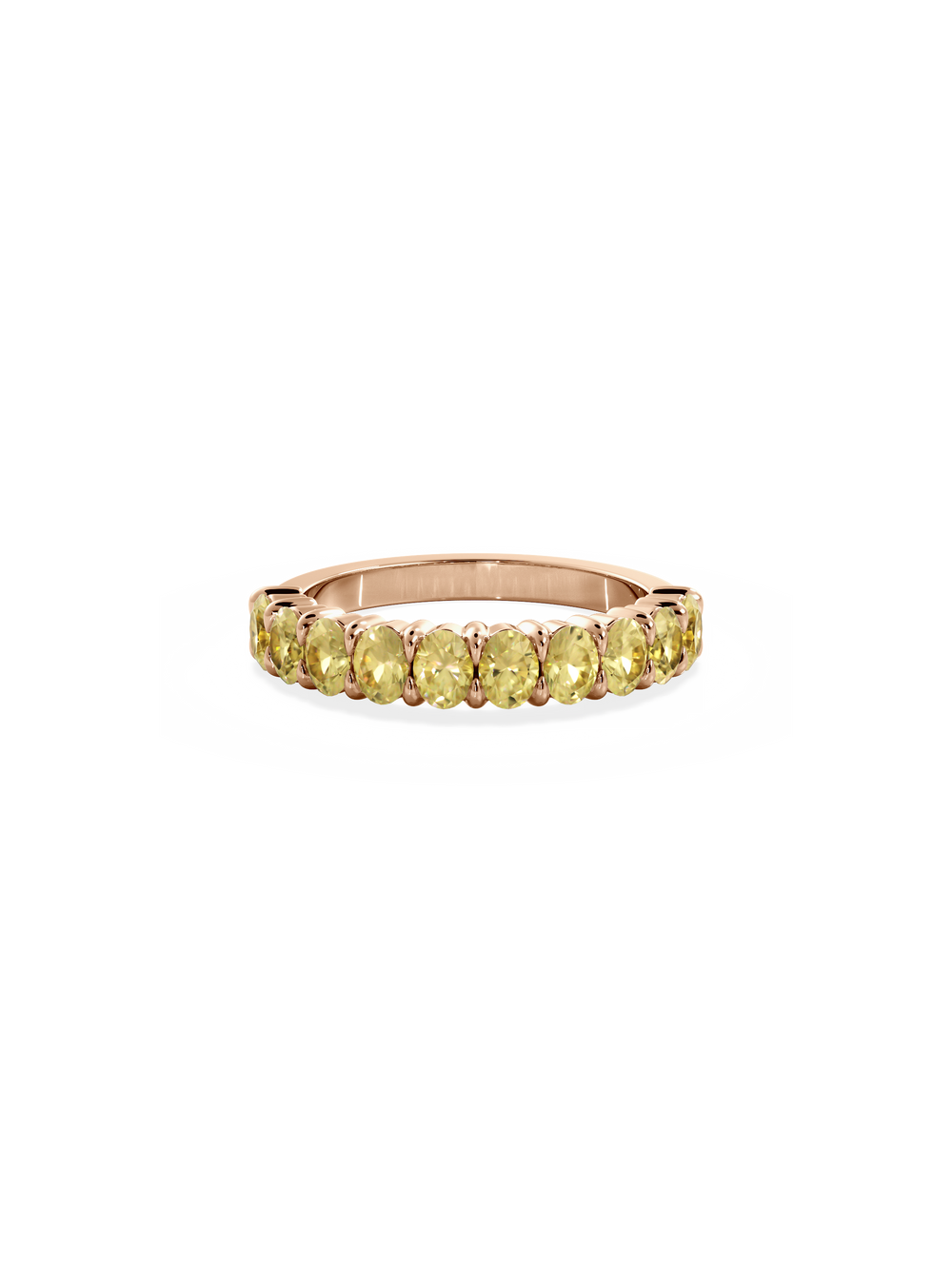 Yellow Diamond Cleo Ring - View 