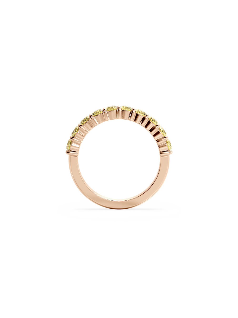 Yellow Diamond Cleo Ring - View 