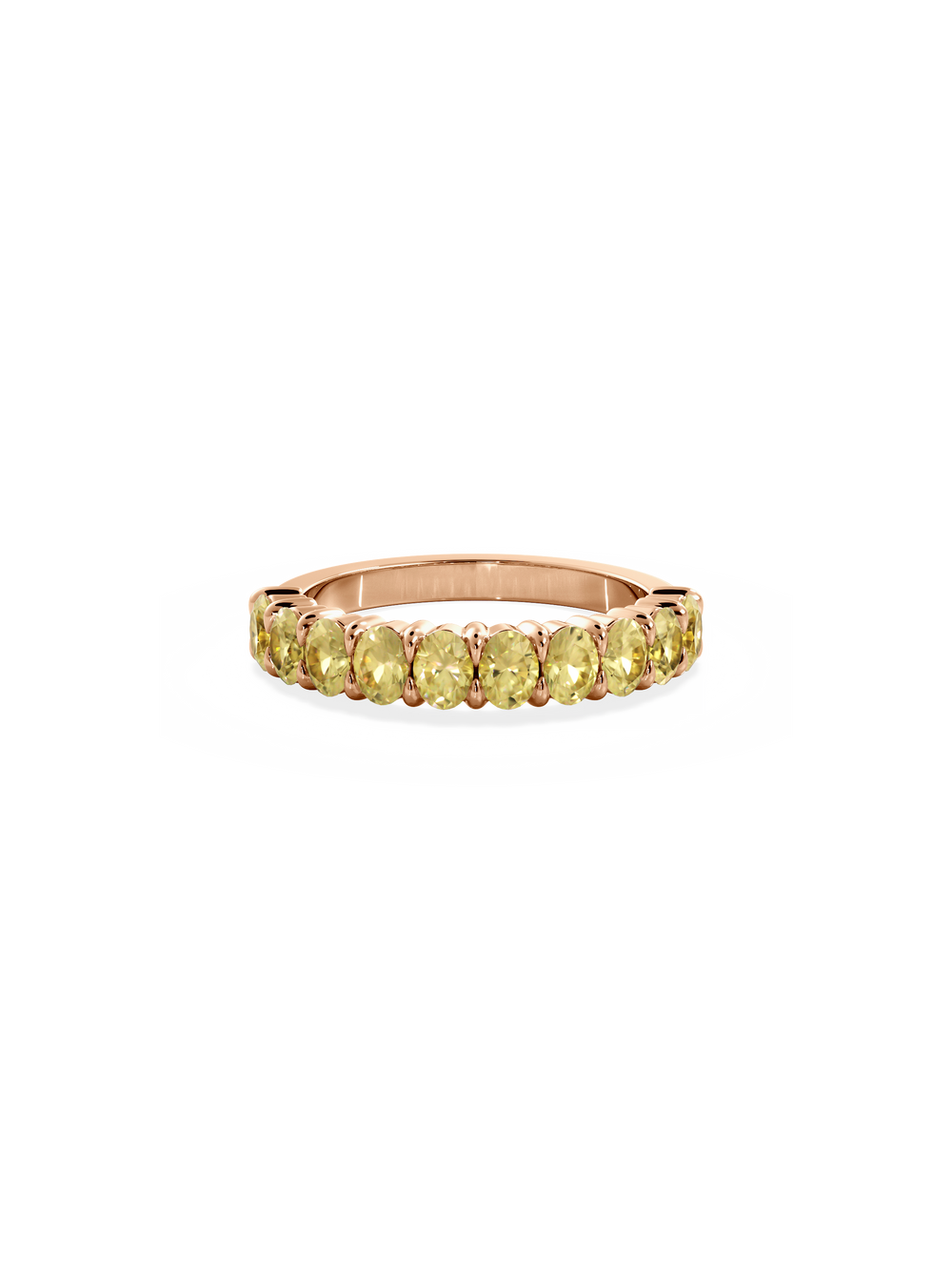 Yellow Diamond Cleo Ring - View 