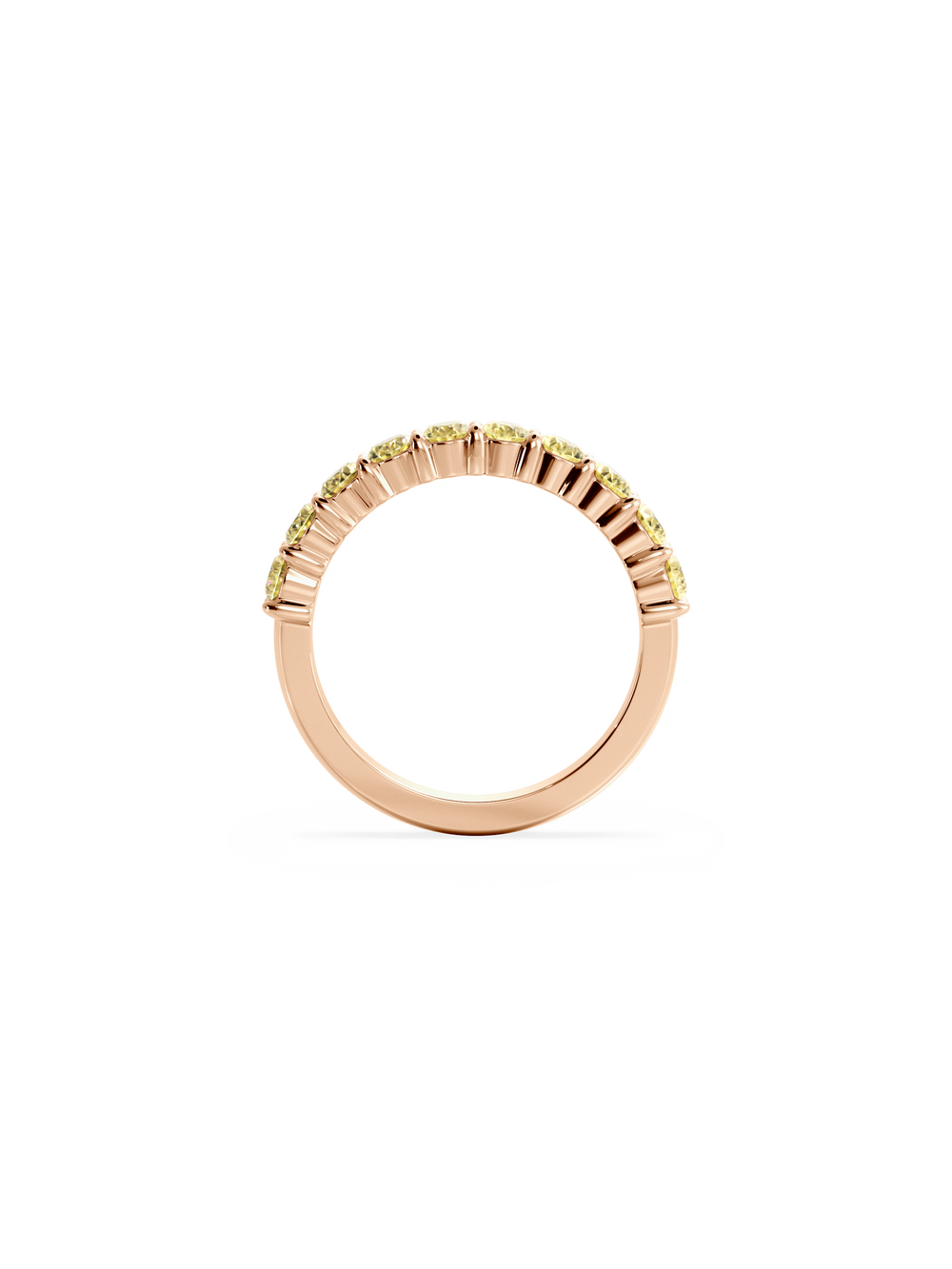 Yellow Diamond Cleo Ring - View 