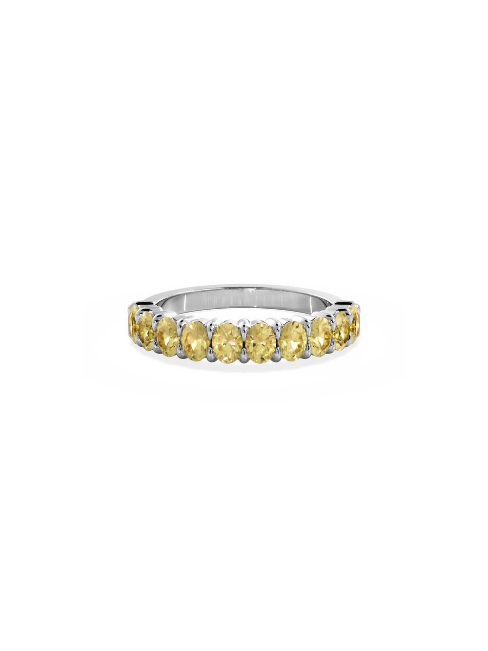 Yellow Diamond Cleo Ring - View 