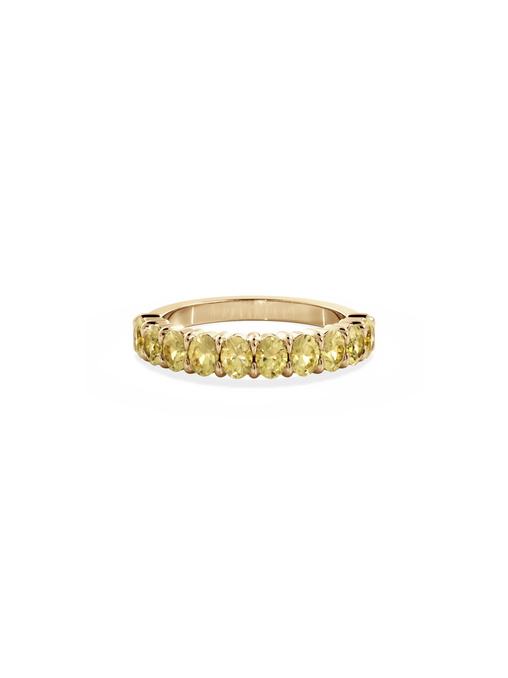 Yellow Diamond Cleo Ring - View 
