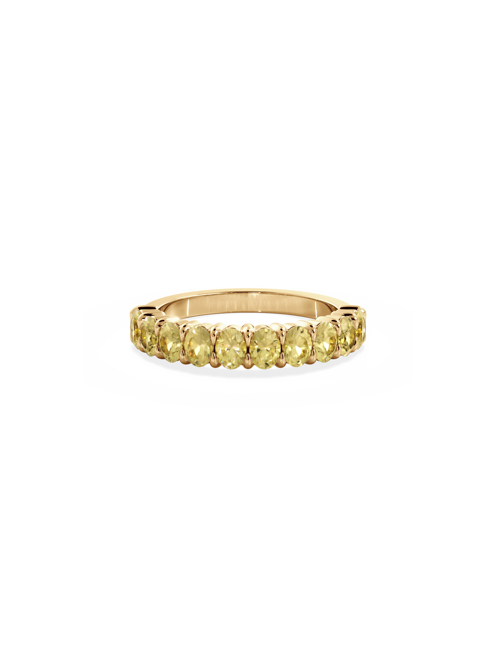 Yellow Diamond Cleo Ring - View 