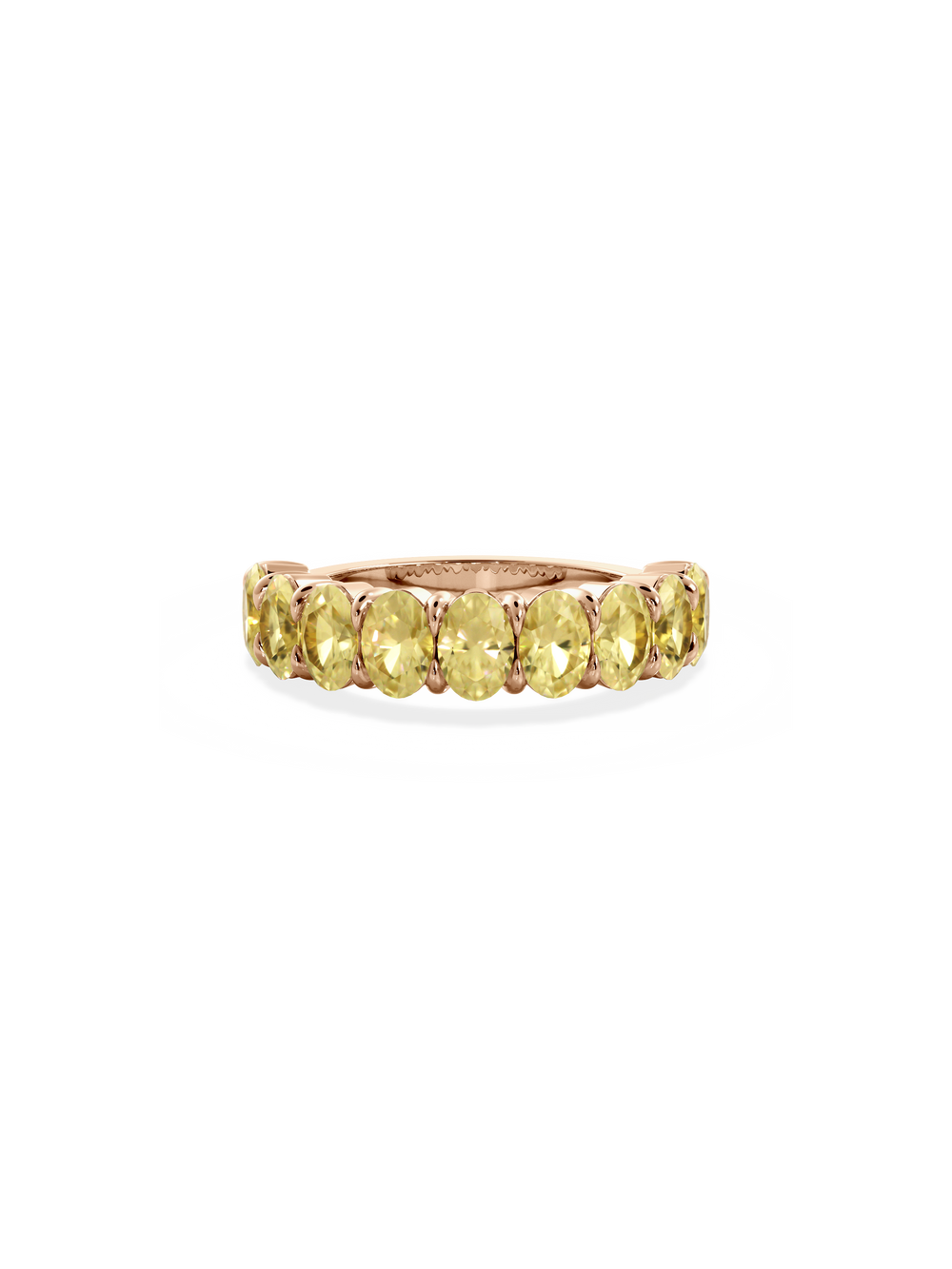 Yellow Diamond Cleo Ring - View 