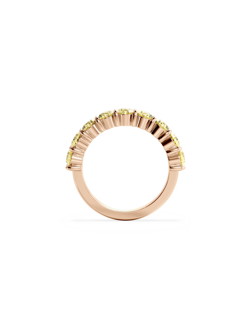 Yellow Diamond Cleo Ring - View 
