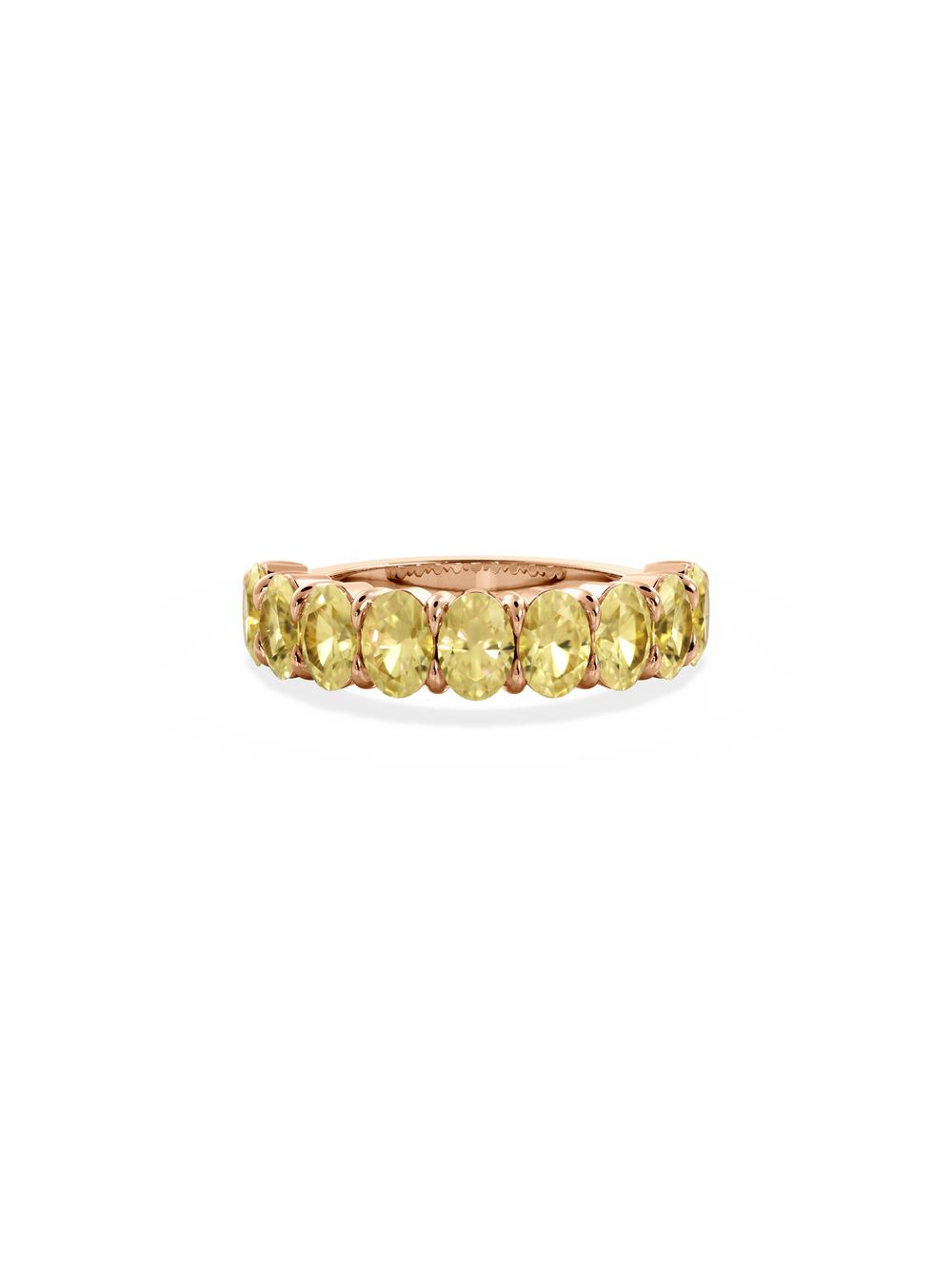 Yellow Diamond Cleo Ring - View 
