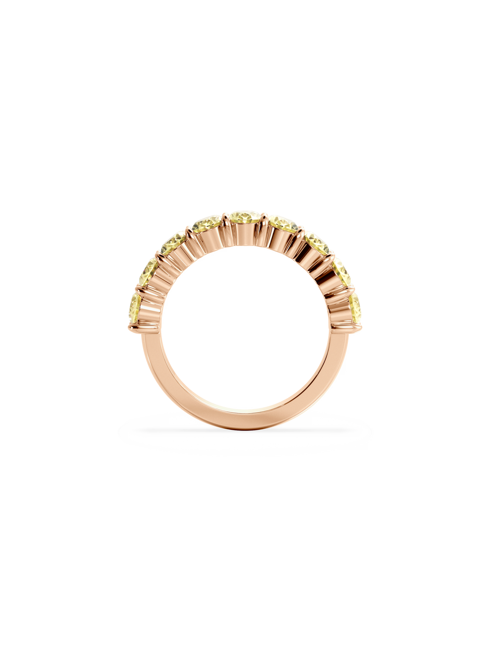 Yellow Diamond Cleo Ring - View 