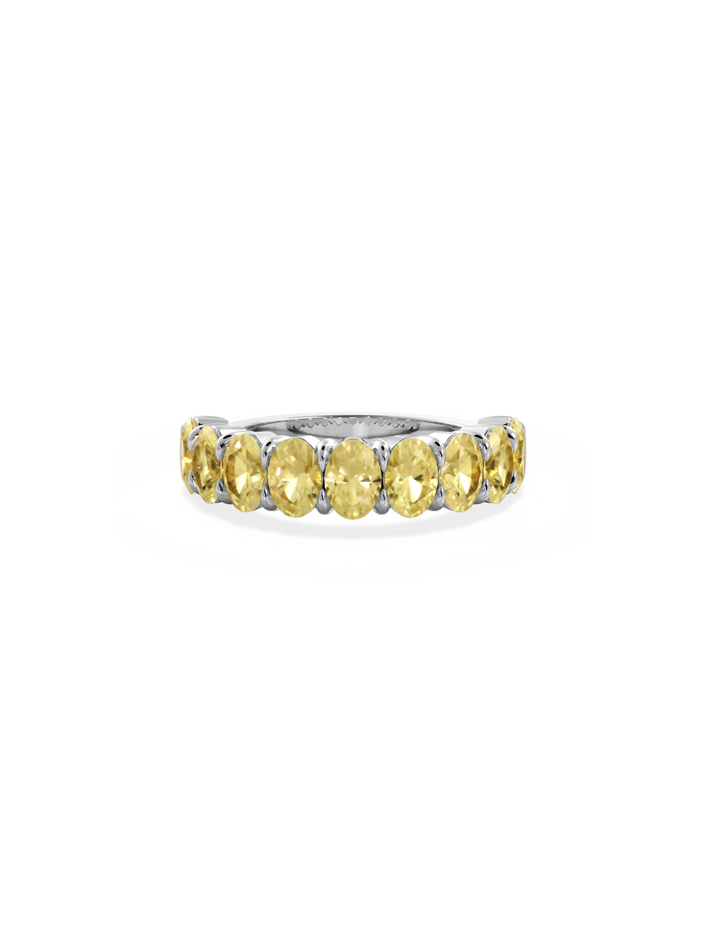 Yellow Diamond Cleo Ring - View 