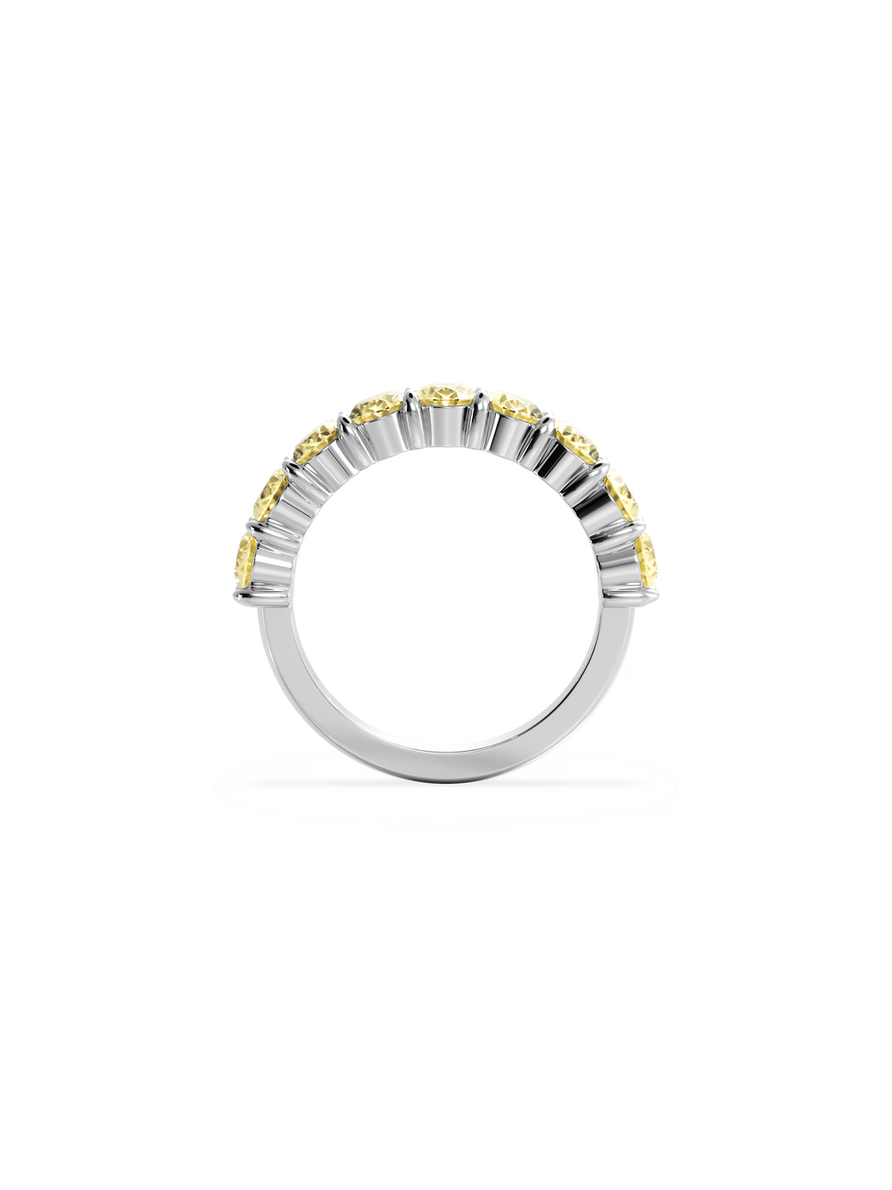 Yellow Diamond Cleo Ring - View 