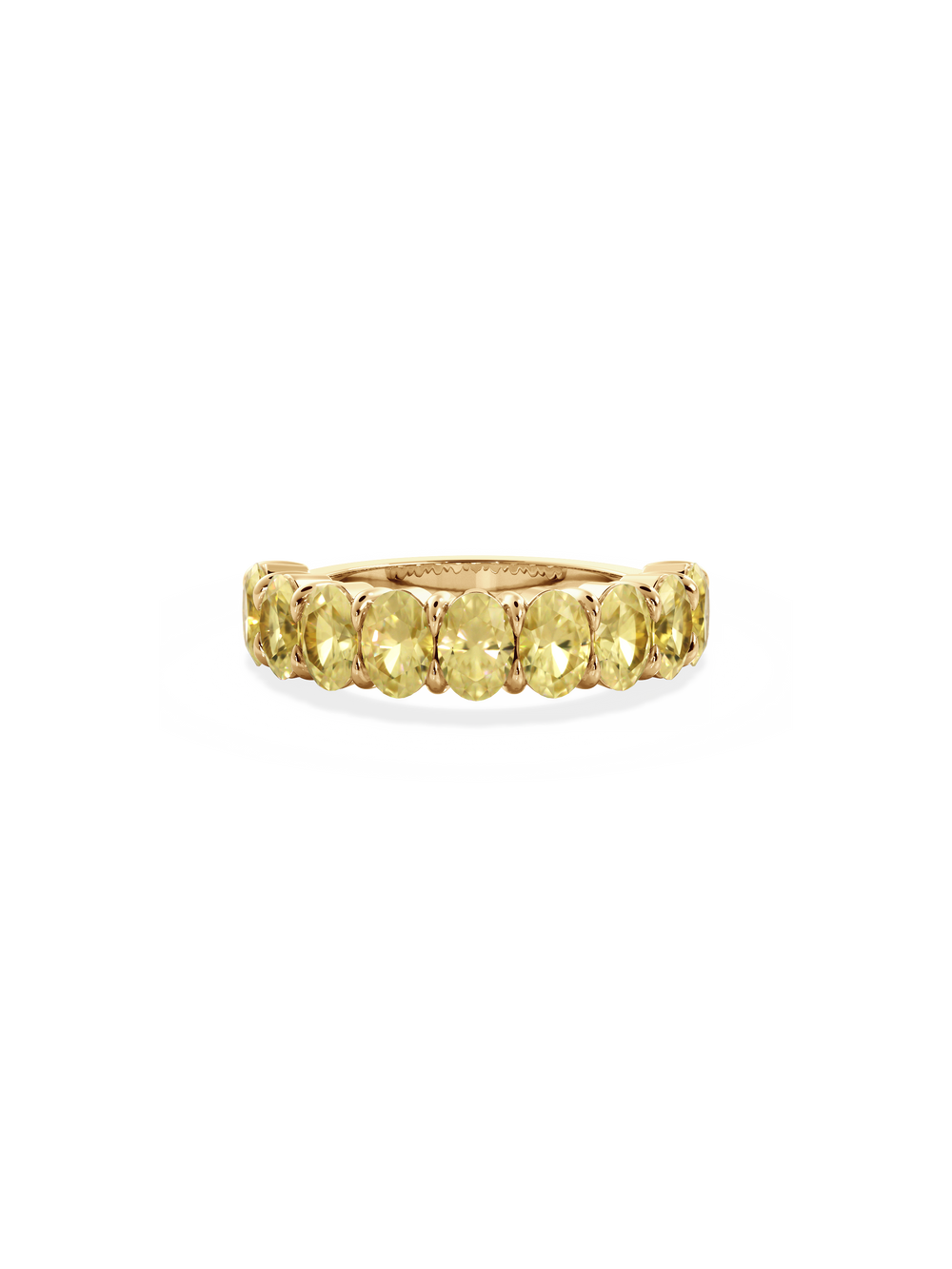 Yellow Diamond Cleo Ring - View 