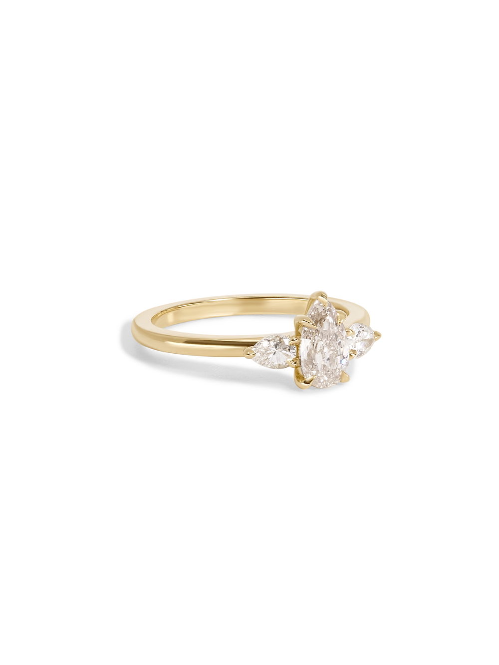 0.67ct Pear Champagne Amira - View 
