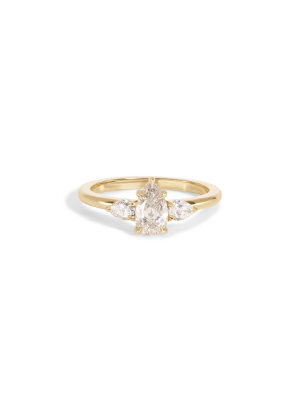 0.67ct Pear Champagne Amira