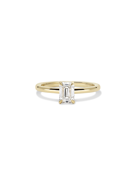 0.70ct Emerald Ceremonial Solitaire