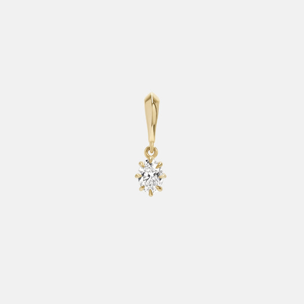 0.86ct Oval Diamond Bespoke Pendant