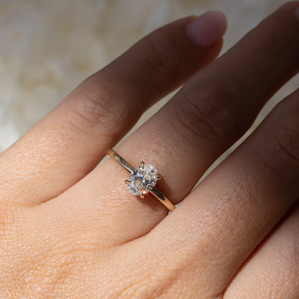 0.80ct Oval Ceremonial Solitaire