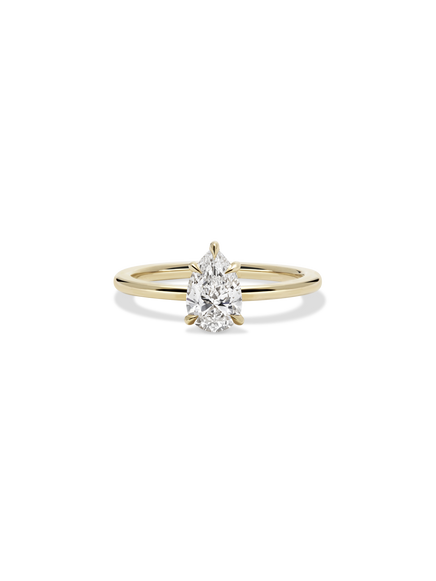 0.80ct Pear Ceremonial Solitaire