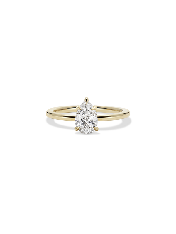 0.80ct Pear Ceremonial Solitaire