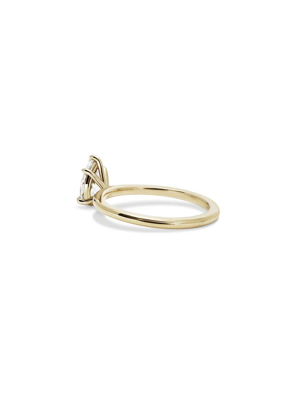 0.80ct Pear Ceremonial Solitaire - View 