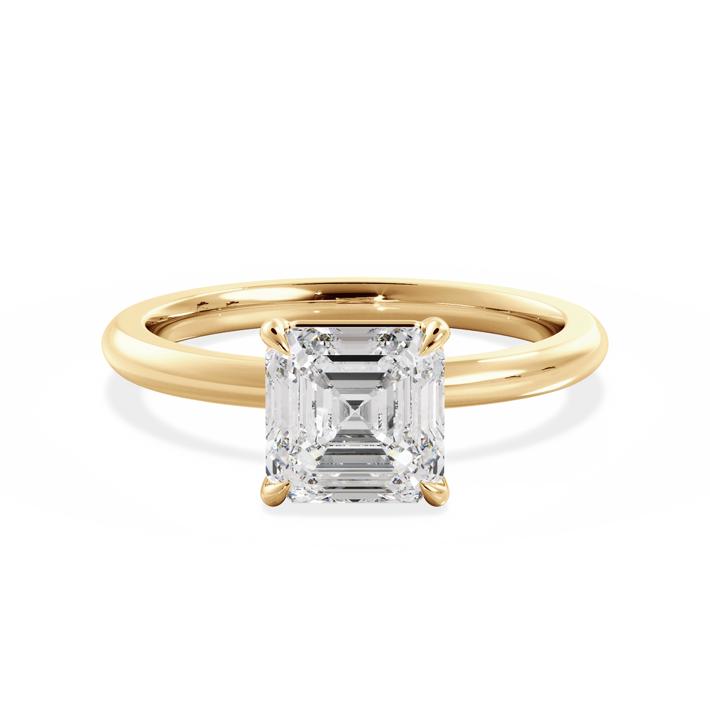 Asscher Bespoke Ring - View 