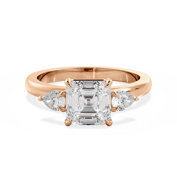 Asscher Bespoke Ring