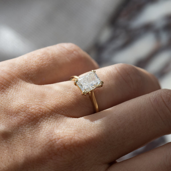 2.51ct Radiant Classic Solitaire