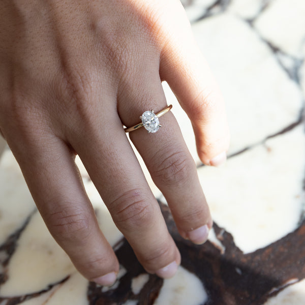 1.00ct Oval Ceremonial Solitaire