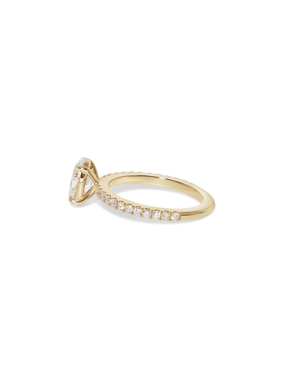 1.32ct Oval Ceremonial Solitaire Ring - View 