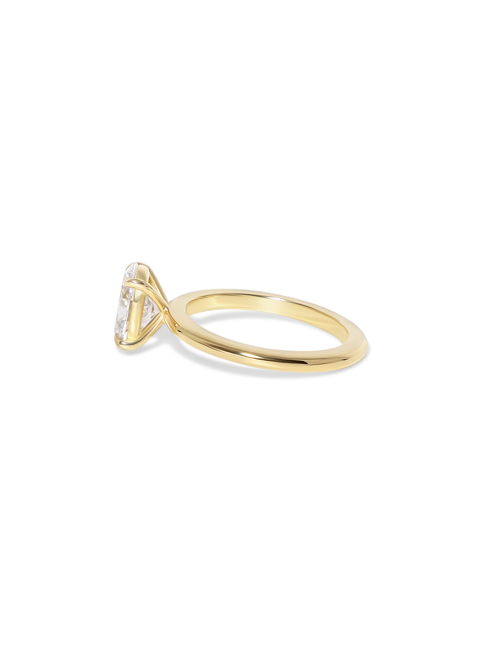 1.50ct Oval Ceremonial Solitaire Ring - View 
